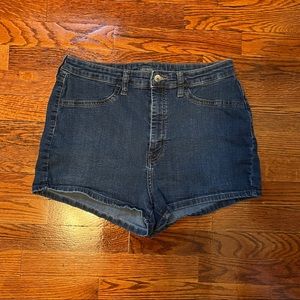 Wild Fable Highest Rise Shorts Medium-Dark Wash